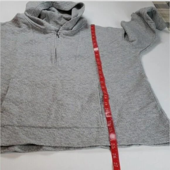 Pure Jill Women’s Hoodie Large Gray Pullover Minimalist Casual - Picture 8 of 8